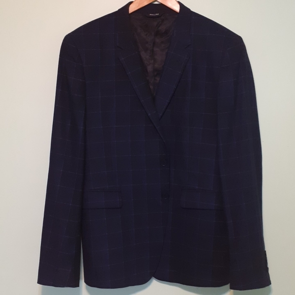 Paul Smith Other - PAUL SMITH SILK & CASHMERE BLEND MEN 42/6R NAVY BLUE BLAZER, MADE IN ITALY